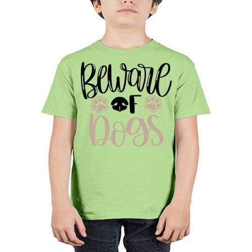 Beware Of Dogs Style 33# - dogs - Youth Tee Unisex