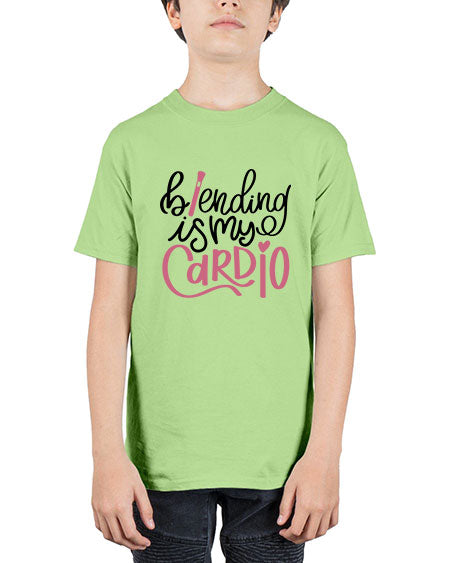 Blending is my Cardio Style 130# - beauty - fashion - Youth Tee Unisex