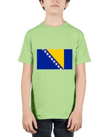 Bosnia and Herzegovina 476# - world flags - Youth Tee Unisex