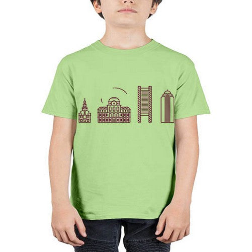 Boston 479# - cities - Youth Tee Unisex