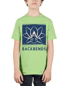 Breathe into Your Backbends 182# - yoga - Youth Tee Unisex