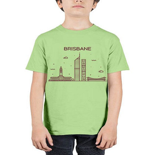 Brisbane 494# - cities - Youth Tee Unisex