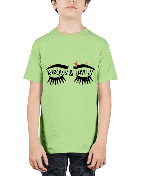 Brows Lashes Style 123# - beauty - fashion - Youth Tee Unisex