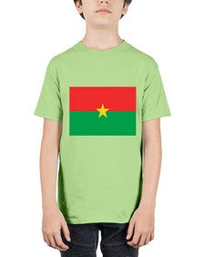 Burkina Faso 522# - world flags - Youth Tee Unisex