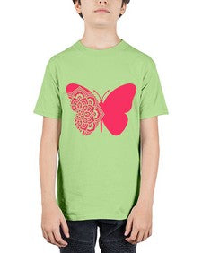 ButterflyMandala 292# - mandala - Youth Tee Unisex