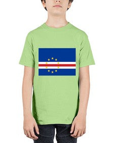 Cabo Verde 525# - world flags - Youth Tee Unisex
