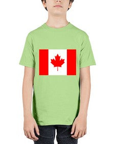 Canada 540# - world flags - Youth Tee Unisex