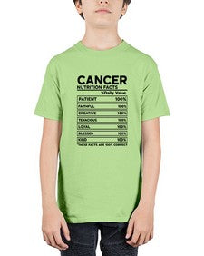 Cancer Nutrition Facts 148# - cancer - Youth Tee Unisex