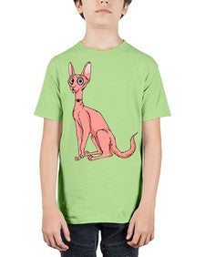 Cat 33# - cartoon animals - Youth Tee Unisex
