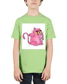 Cat 71# - cartoon animals - Youth Tee Unisex