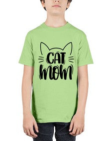 Cat Mom Style 85# - cats - Youth Tee Unisex