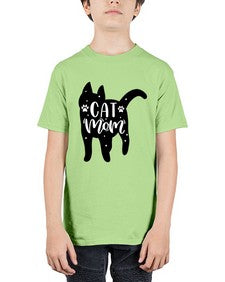 Cat Mom Style 86# - cats - Youth Tee Unisex