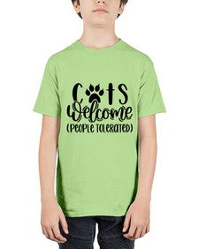Cats Welcome Style 91# - cats - Youth Tee Unisex