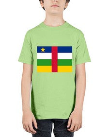Central African Republic 551# - world flags - Youth Tee Unisex