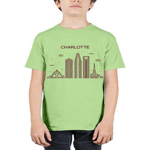 CharlotteNC 558# - cities - Youth Tee Unisex