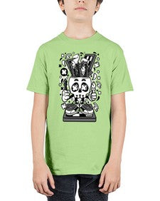 Chess Skull Head 328# - skull and bones - Youth Tee Unisex