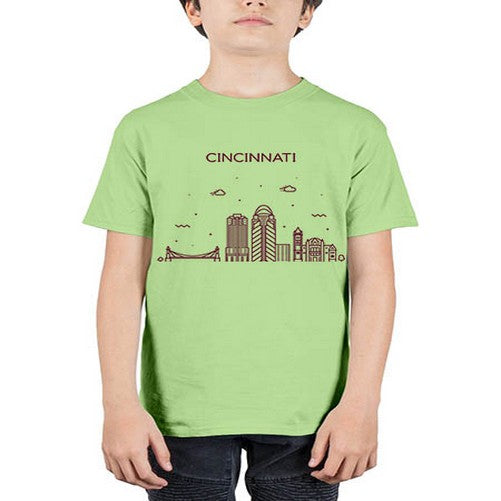 CincinnatiOH 588# - cities - Youth Tee Unisex