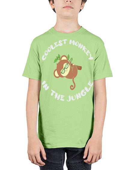 Collest Monkey in the Jungle 3# - monkey - Youth Tee Unisex