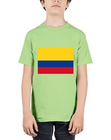 Colombia 596# - world flags - Youth Tee Unisex