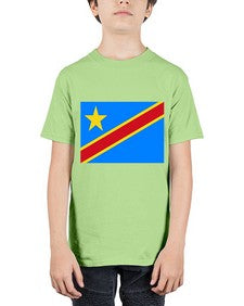 Congo Democratic Republic of the 613# - world flags - Youth Tee Unisex