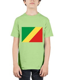 Congo Republic of the 614# - world flags - Youth Tee Unisex