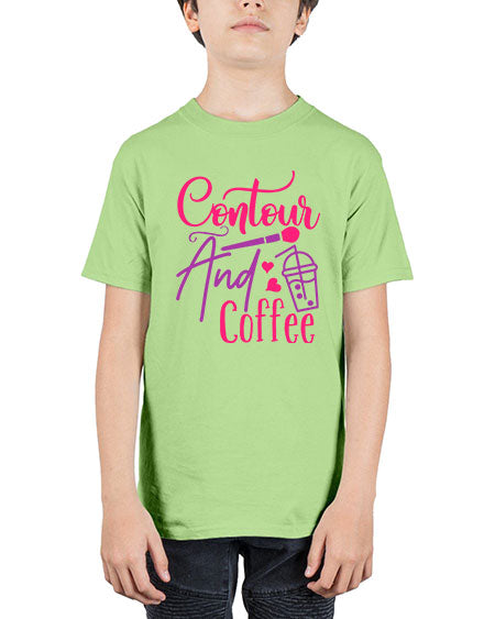 Contour And Coffee Style 243# - beauty - fashion - Youth Tee Unisex