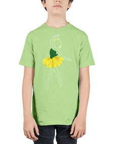 Cute ballet ballerino girls dancing ballet 83# - ballet - Youth Tee Unisex