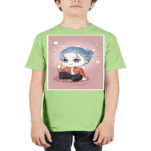 Cute little boy silver hair 78# - anime - Youth Tee Unisex