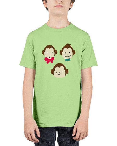 Cute_little_monkeys_5425 - monkey - Youth Tee Unisex