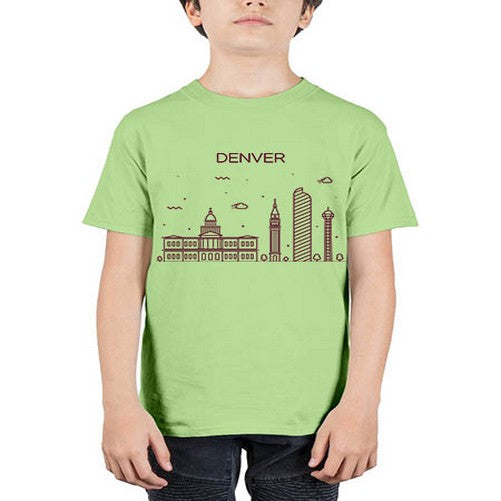 Denver 659# - cities - Youth Tee Unisex