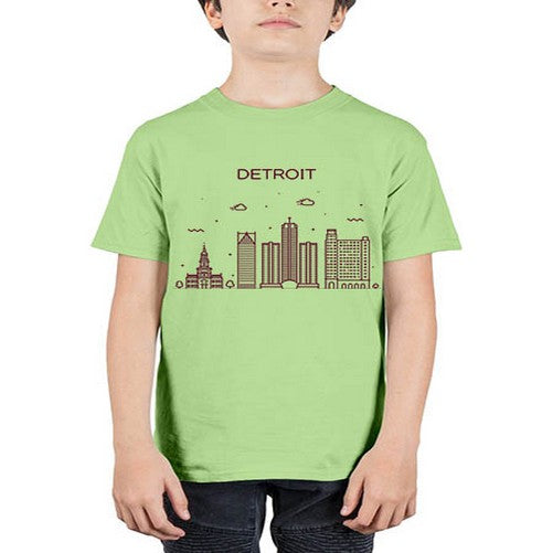 DetroitMI 663# - cities - Youth Tee Unisex