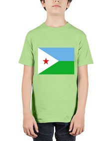 Djibouti 670# - world flags - Youth Tee Unisex