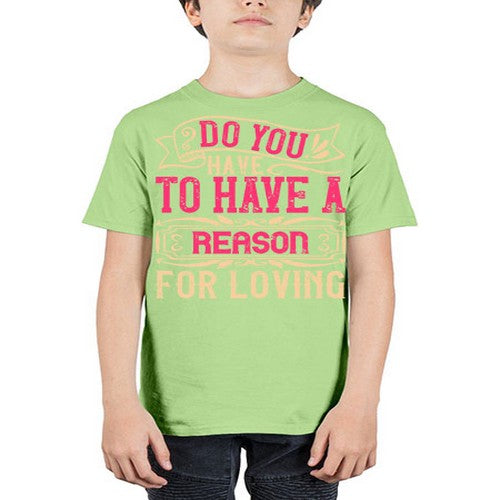 Do you have to have a reason for loving Style 2# - dogs - Youth Tee Unisex