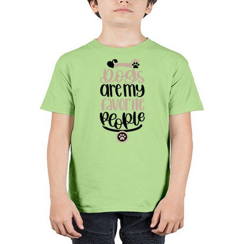 Dogs Are My Favorite People Style 23# - dogs - Youth Tee Unisex