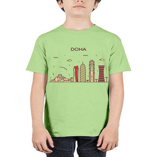 Doha 673# - cities - Youth Tee Unisex