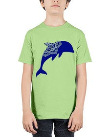 DolphinMandala 382# - mandala - Youth Tee Unisex
