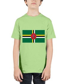Dominica 675# - world flags - Youth Tee Unisex