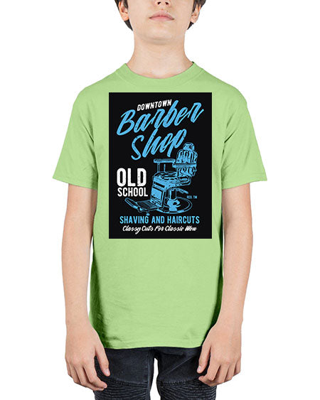 Downtown Barbershop CS729# - barber - Youth Tee Unisex