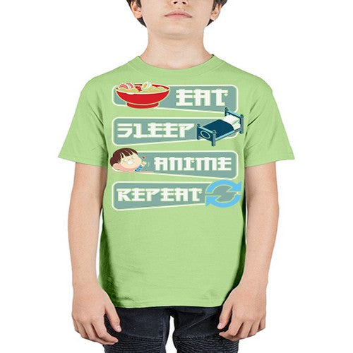 Eat Sleep Anime Repeat Anime Manga 227# - anime - Youth Tee Unisex