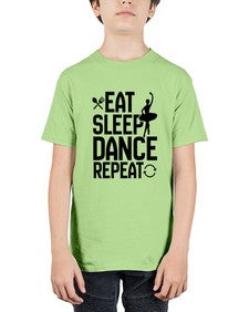 Eat sleep dance repeat 121# - ballet - Youth Tee Unisex