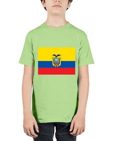 Ecuador 699# - world flags - Youth Tee Unisex