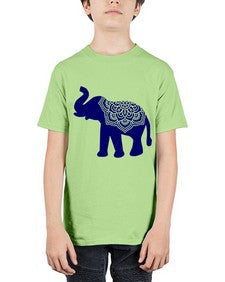 ElephantMandala 414# - mandala - Youth Tee Unisex