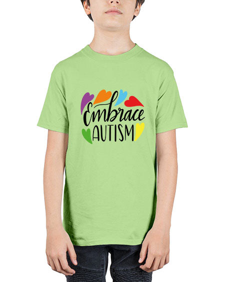 Embrace autism 485# - autism - Youth Tee Unisex