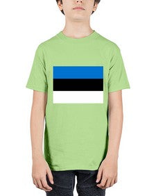 Estonia 713# - world flags - Youth Tee Unisex