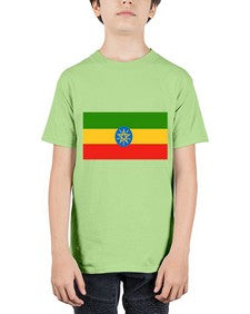 Ethiopia 715# - world flags - Youth Tee Unisex