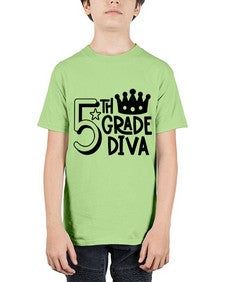 Fifth Grade Diva 64# - fifth grade - Youth Tee Unisex