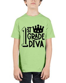 First Grade Diva 127# - first grade - Youth Tee Unisex