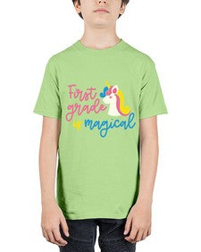 First Grade Is Magical 143# - first grade - Youth Tee Unisex