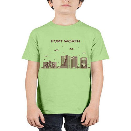 FortWorth 738# - cities - Youth Tee Unisex