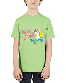 Fourth Grade Is Magical 187# - fourth grade - Youth Tee Unisex